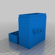 customized card case mottainai box 2 games 3d print model - Mito3D