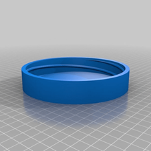 customized container knurled lid containers 3d print model - Mito3D
