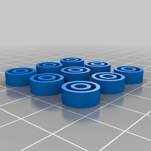 customized customiser hotbed spring washers 3d_printer_parts 3d print model - Mito3D