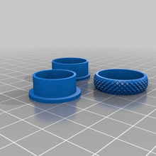 personalizado inquietação spinner anel argolas 3d print model - Mito3D