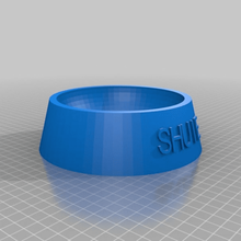 customized fully parametric dog cat food bowl pets 3d print model - Mito3D