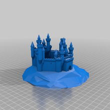customized grand castle generator architecture buildings structures 3d print model - Mito3D