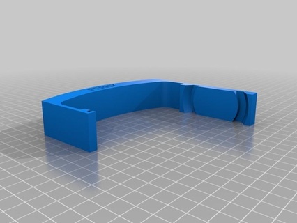 customized handle ferny 3d print model - Mito3D