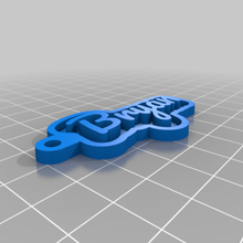 customized key chain personal jewelry keychains 3d print model - Mito3D