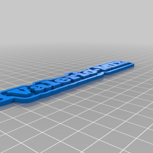 angepasst Schlüssel Kette persönlich Schmuck Schlüsselanhänger 3d print model - Mito3D