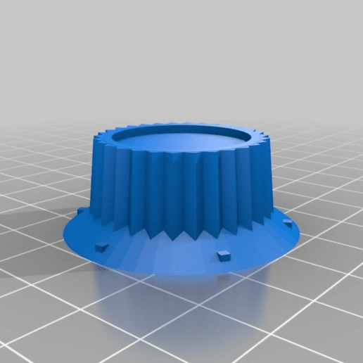 customized knob electric heater replacement_parts 3D print model - Mito3D
