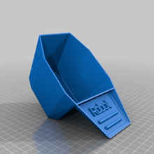 customized measuring cup scoop household_supplies 3d print model - Mito3D
