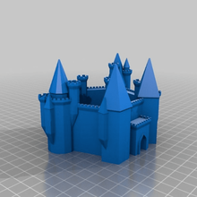 customized medieval fortress generator buildings_structures 3d print model - Mito3D