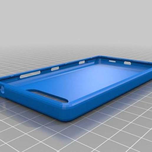 personalizzate nokia lumia 820 caso gadget telefono cellulare su misura 3D print model - Mito3D