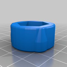 personalizzato nooo pollice ruota pomello vite hand_tools 3d print model - Mito3D