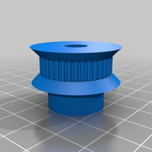 customized parametric pulley - lots tooth profiles 3d_printer_parts 3d print model - Mito3D