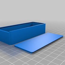 customized parametric rounded sliding box containers 3d print model - Mito3D
