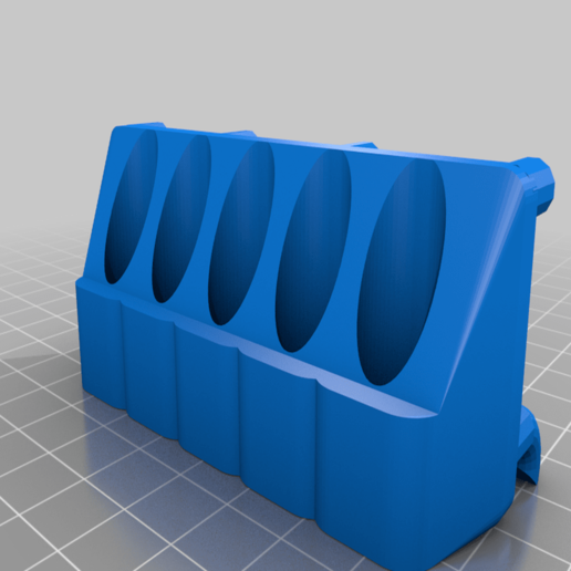 özelleştirilmiş Pegstr 5 10mm 3 boşluklar tool_holder_boxes 3D print model - Mito3D