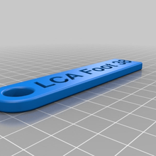 customized personalized key chain fashion accessories 3d print model - Mito3D