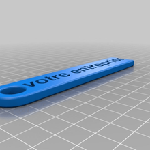 customized personalized key chain fashion accessories 3d print model - Mito3D