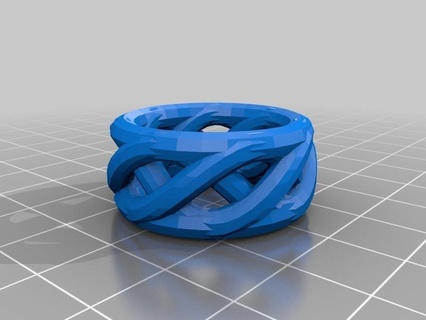 customized ring bracelet crown thing v2 fashion 3d print model - Mito3D