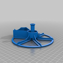 customized stuff carousel -- parametric remix organization 3d print model - Mito3D