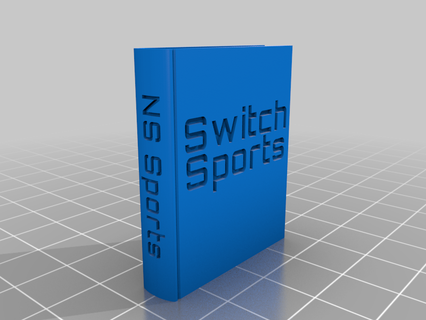 customized tiny secret book ns - sports household 3d print model - Mito3D