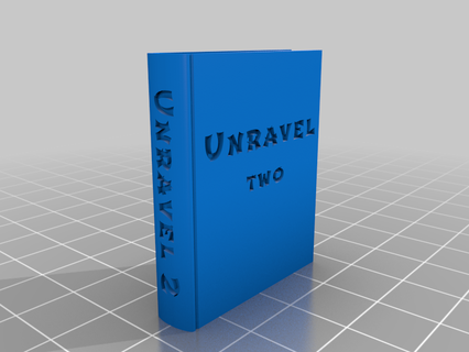 customized tiny secret book ns - unravel 2 household 3d print model - Mito3D