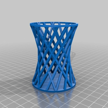 customized twisted cage 2 math_art 3d print model - Mito3D
