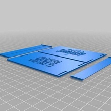 personalizado billetera cristian Moda accesorios 3d print model - Mito3D
