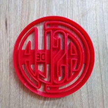 couper cookie acpt art cutter de coupe craquelins le san lorenzo futbol 3d print model - Mito3D
