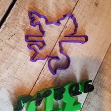 tagliare i cookie cavallo carucel casa 3d print model - Mito3D