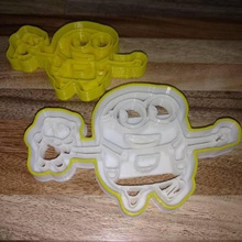 cut minions art cookie cutter cortante galletitas corta galletas 3d print model - Mito3D