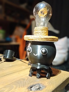 mignonne bougie méduse lampe titulaire soutien mer décoration 3d print model - Mito3D