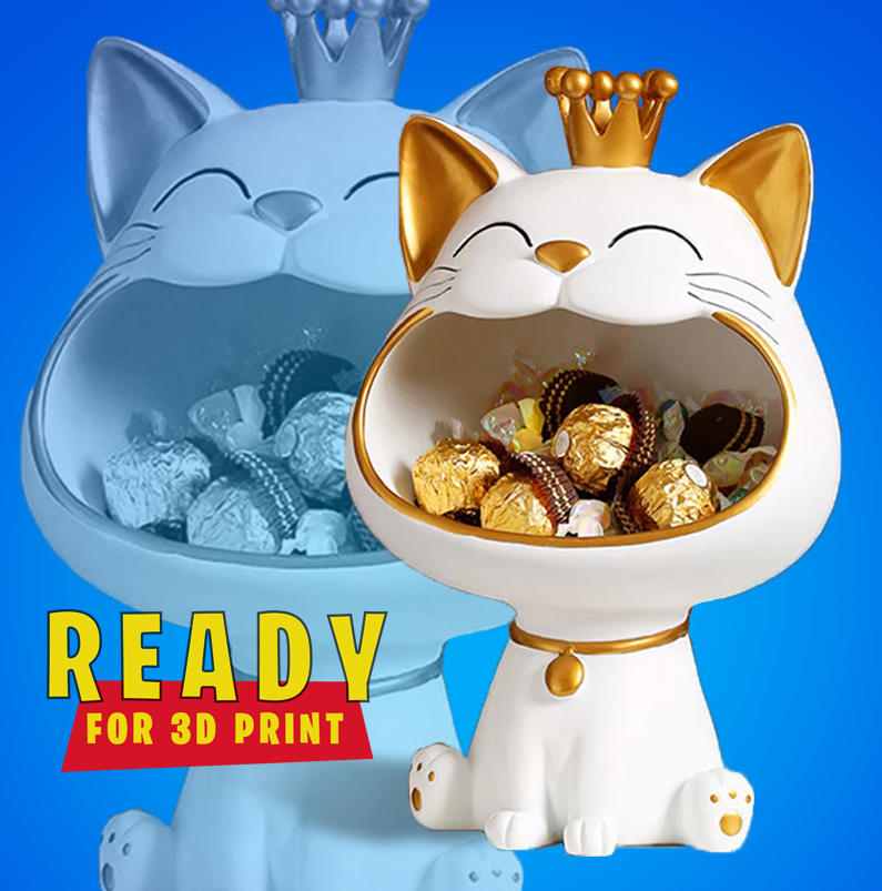 Poppy playtime Candy-cat fan made 3d print model