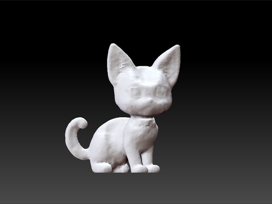 şirin kedi dekoratif dekorasyon 3d model oyuncak çocuklar sıra ölçek inanılmaz hayvan kraliyet güzellik güzel parlak telif hakkı 3d print model - Mito3D