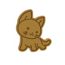 cute cat cookie cutter home 3d print model - Mito3D