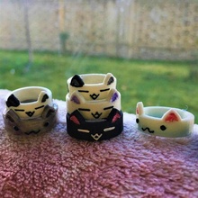 mignonne chat bague bijoux Kawai kawaii jouet bff 3d print model - Mito3D
