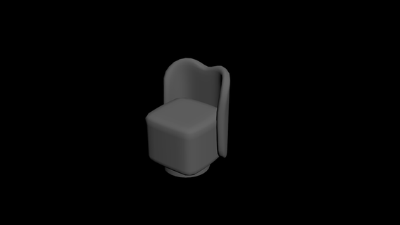 cute chair 3d print model stl 3d print model - Mito3D