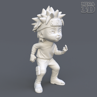 niedlich Chibi Naruto 02 Statue Büste Anime Manga Charakter Ninja Zahl Spiel Spielzeuge Spiele Miniaturen 3d print model - Mito3D