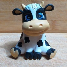 cute cow 2 3d print model - Mito3D