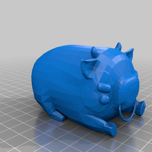 lindo vaca año ox chino zodíaco adorable of lunar animal juguete 3d print model - Mito3D