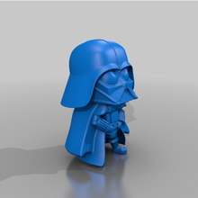 Şirin Darth Vader anahtarlık moda 3d print model - Mito3D