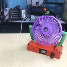 sevimli masa fan aracı minifan deskfan fanwwithoutwings tb3d 3dtb oyuncak soğutma 3d print model - Mito3D