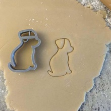 chien mignon à l'emporte-pièce la maison patte les pattes cookie cutter 3d print model - Mito3D