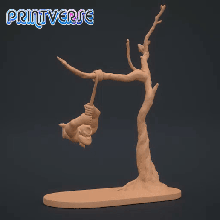 cute donkey kong hanging toy 3d print model - Mito3D