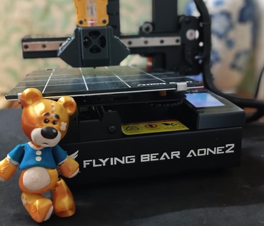 cute flexi print-in-place bears flyingbear aone2 bear teddy printinplace 3d print model - Mito3D