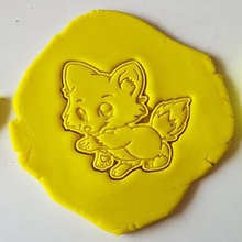 adorable renard l'emporte-pièce la maison les cookies cutter 3d print model - Mito3D