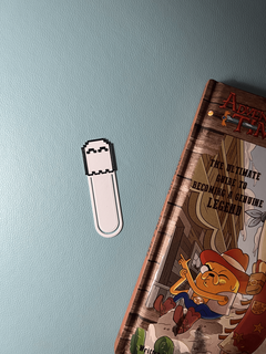 cute ghost bookmark book read reading bookmarks kawaii halloween habulin close eyes 3d print model - Mito3D