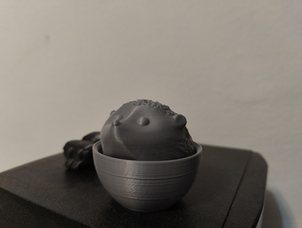 cute hedgehog cute hedgehog  3d print model - Mito3D