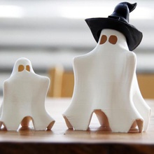 bonito abraço me fantasma a casa o dia das bruxas fantme mignonne dcoration maison jouet 3d print model - Mito3D