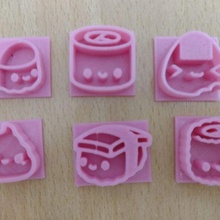 lindo kawaii Sushi sello polímero arcilla 3d print model - Mito3D