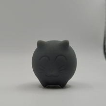 Şirin Yavru kedi Sanat hayvan tıknaz Tombul 3d print model - Mito3D