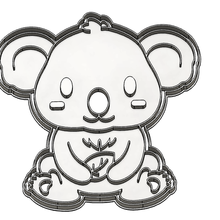 mignonne koala coupeur 3d print model - Mito3D
