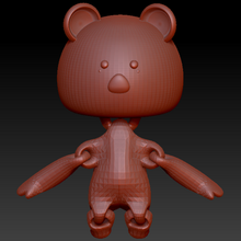 carina koala flessibile giocattolo 3d print model - Mito3D